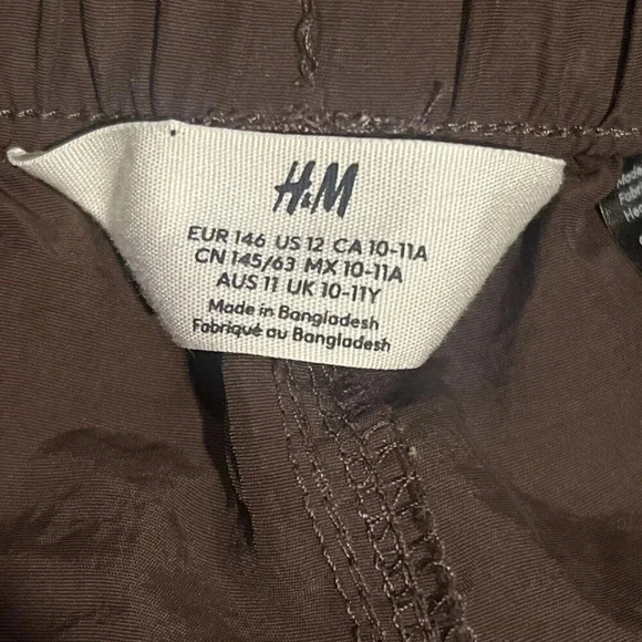 H&M Pants Drawstring Baggy Low Waist Loose Jogger Harajuku Parachute Girls 12 - Picture 13 of 13